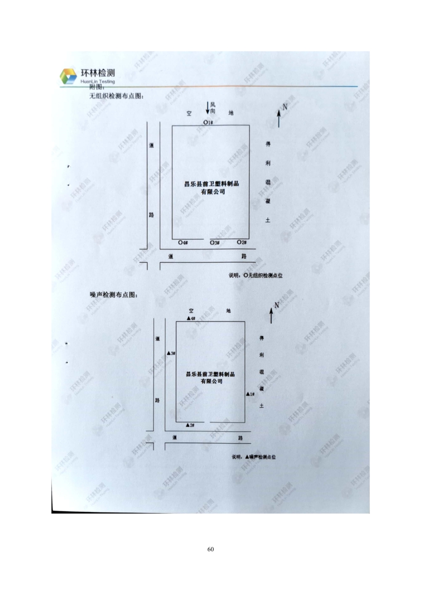 昌樂縣前衛塑料制品有限公司年噴印22000噸塑料制品項目竣工環境保護驗收監測報告表